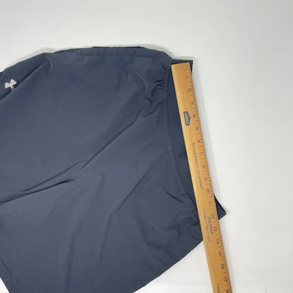 Under Armour Speedpocket Running Athletic Shorts Gray 1295570 Men’s Size Medium